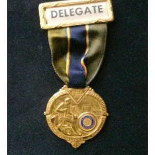 USA AMERICAN LEGION : médaille de l'American Legion 31° annual convention 10-13 Août 1949 à Pittsburgh "The Golden Triangle"
