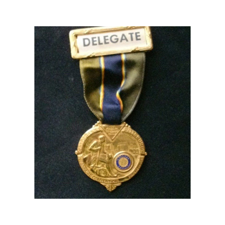 USA AMERICAN LEGION : médaille de l'American Legion 31° annual convention 10-13 Août 1949 à Pittsburgh "The Golden Triangle"