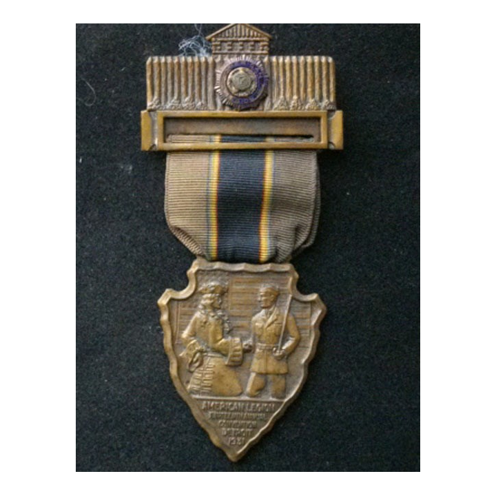USA AMERICAN LEGION : médaille de l'American Legion 30° annual convention Detroit 1931