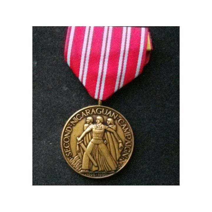 USA : médaille commémorative de la Navy de la Second Nicaraguan Campaign 1926 - 1930 non attribuée