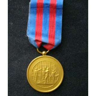 FRANCE : médaille de la fédération des sociétés de gymnastique en bronze de diamètre 3,4 cm