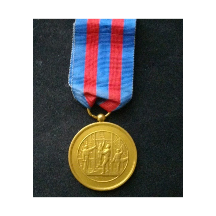 FRANCE : médaille de la fédération des sociétés de gymnastique en bronze de diamètre 3,4 cm