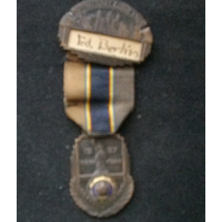USA AMERICAN LEGION : médaille de l'American Legion 19° national convention New York 1937