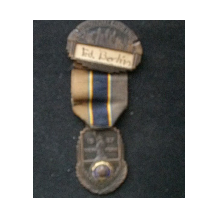 USA AMERICAN LEGION : médaille de l'American Legion 19° national convention New York 1937
