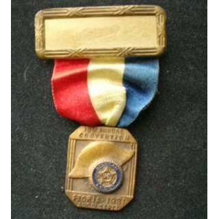 USA AMERICAN LEGION : médaille de l'American Legion 13° annual convention Peoria 1931