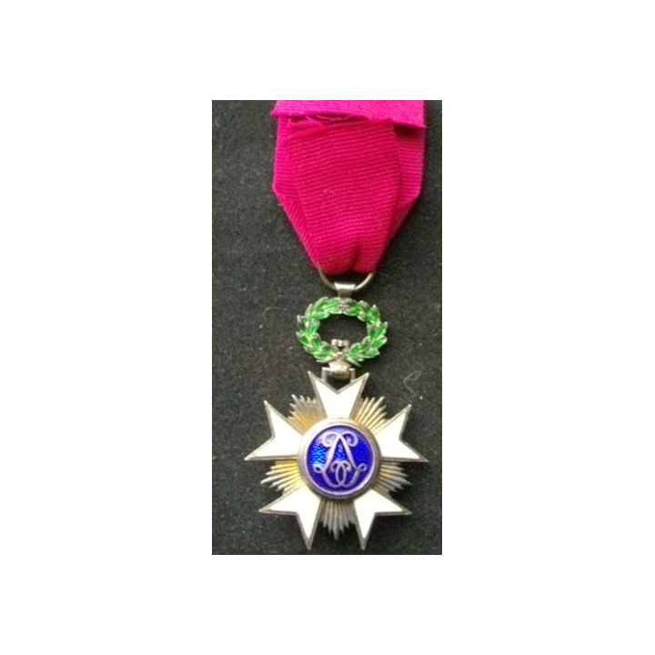 BELGIQUE : grade de chevalier de l'Ordre de la Couronne belge en émail