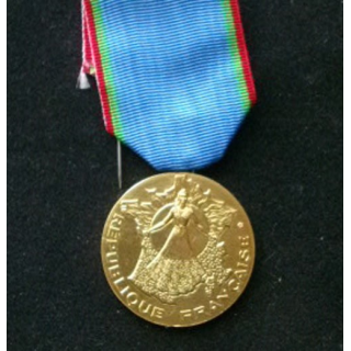 FRANCE : médaille du tourisme en bronze brillant