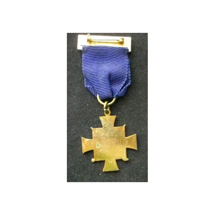 AUSTRALIE : médaille religieuse australienne en métal doré de dimension 3,7 cm x 9 cm