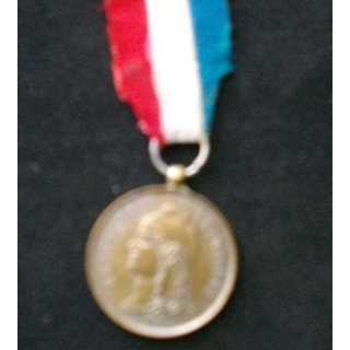 FRANCE : médaille du prix du 14 juillet 1900 du 18° arrondissement de Paris en bronze de diamètre 3 cm