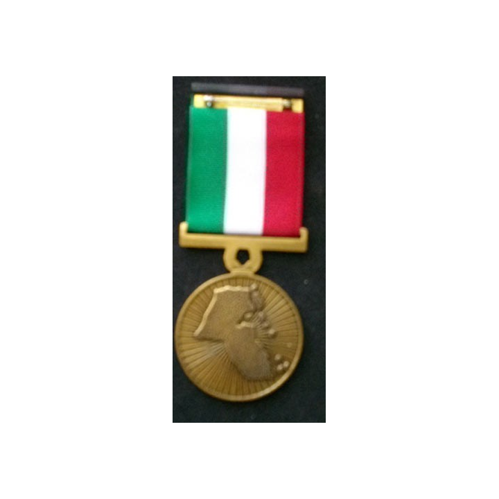 KOWEIT : médaille de la libération du Koweit modèle troupe de diamètre 4 cm en bronze