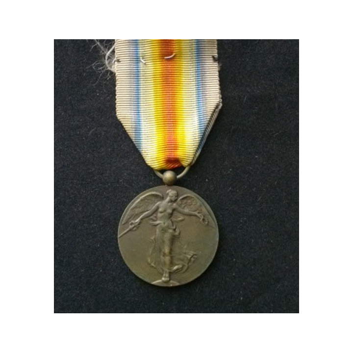 BELGIQUE : médaille interalliée 1914-1918 en bronze