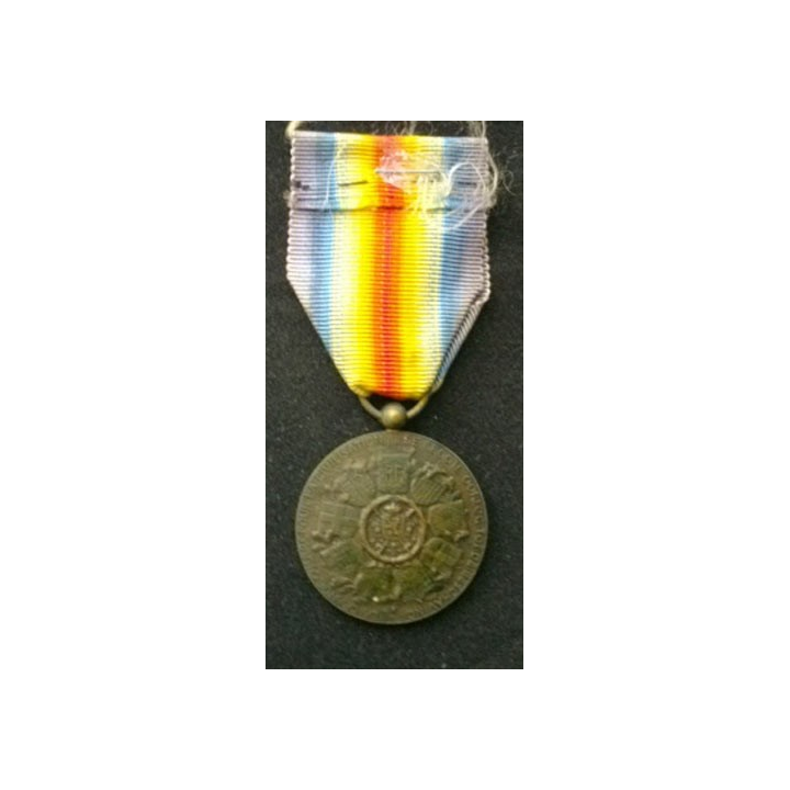 BELGIQUE : médaille interalliée 1914-1918 en bronze
