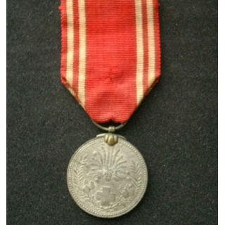 JAPON : médaille de 2° classe de la Croix Rouge japonaise datant de la seconde guerre mondiale