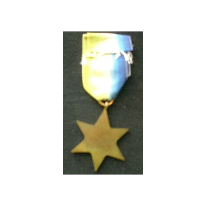 ROYAUME UNI : médaille commémorative anglaise de l'Atlantic star qui n'est pas attribuée