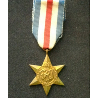 ROYAUME UNI : médaille commémorative anglaise de la France et Germany star qui n'est pas attribuée
