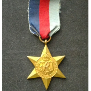 GRANDE BRETAGNE : Croix de guerre anglaise 1939-1945 star qui n'est pas attribuée