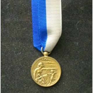 HOLLANDE PAYS-BAS : médaille miniature Lucht Bescherming 1940-1945 