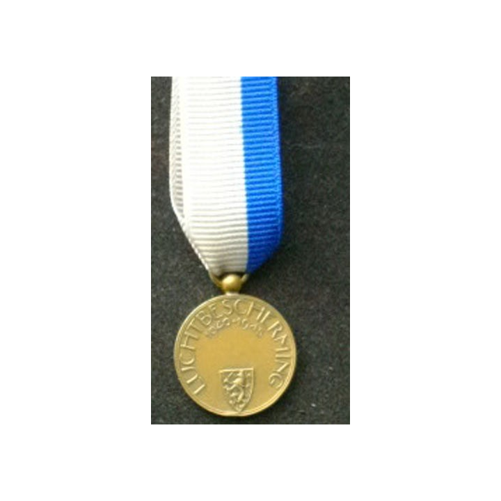 HOLLANDE PAYS-BAS : médaille miniature Lucht Bescherming 1940-1945 