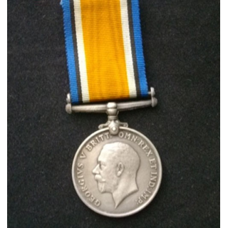 ROYAUME UNI : médaille commémorative anglaise 1914 - 1918 en argent attribuée à PTE S G. PARISH 21ST F. AMB.S.A.M.C