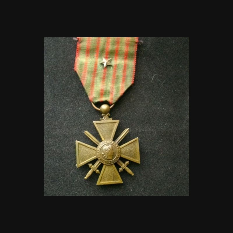 Liste Croix De Guerre 14 18 Avec étoile De Bronze