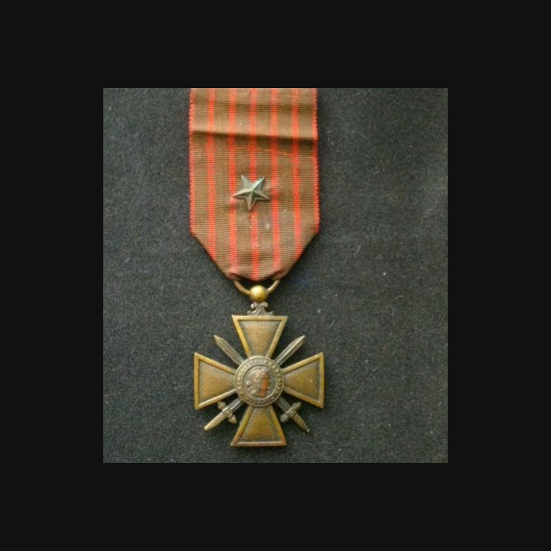 Liste Croix De Guerre 14 18 Avec étoile De Bronze