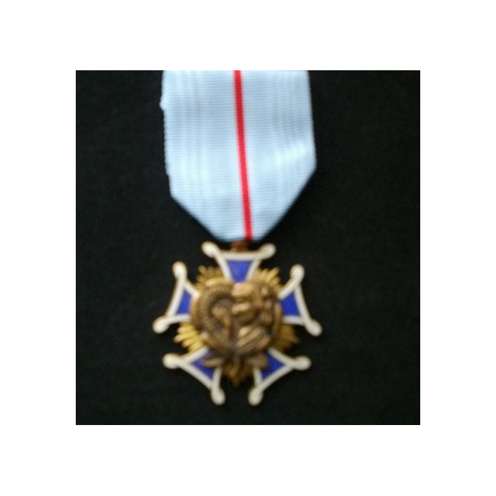 FRANCE : médaille de l'ordre de la Courtoisie française en bronze