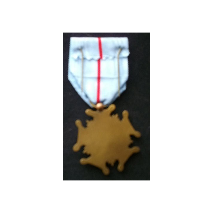 FRANCE : médaille de l'ordre de la Courtoisie française en bronze