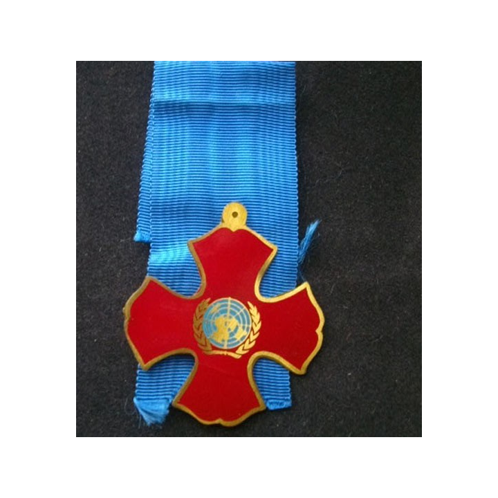 ONU : médaille de la force internationale au Liban de fabrication locale (fantaisie d'un contingent ?)