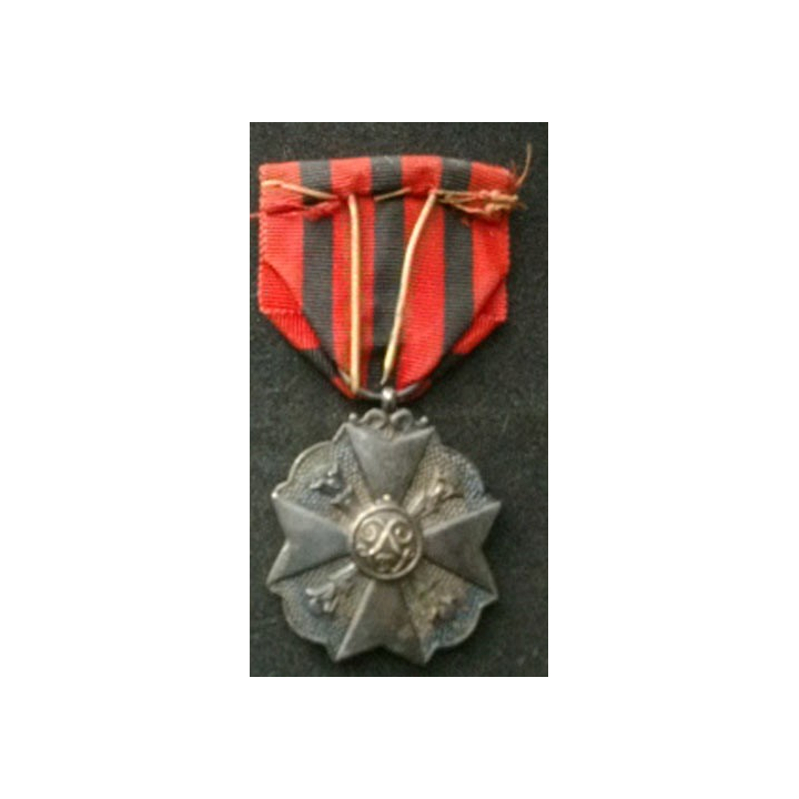 BELGIQUE : médaille de bronze du mérite civique belge (3° Classe)