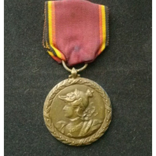 BELGIQUE : médaille de la société des actes de dévouement et philanthropiques belges en bronze