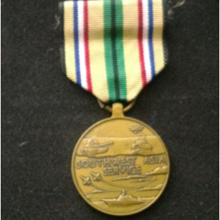 USA : médaille commémorative de la guerre du golfe Southwest Asia service