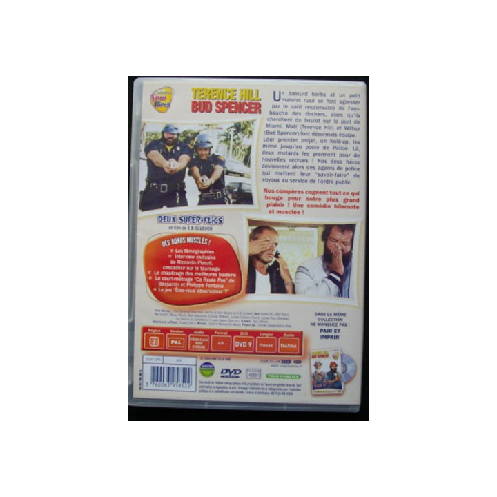 DVD deux super flics : un film de Bud Spencer et Terence Hill