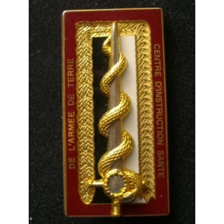 insigne du centre d'instruction santé de l'armée de terre