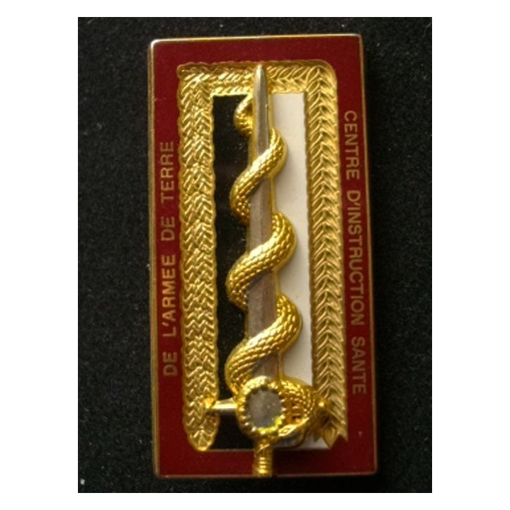 insigne du centre d'instruction santé de l'armée de terre