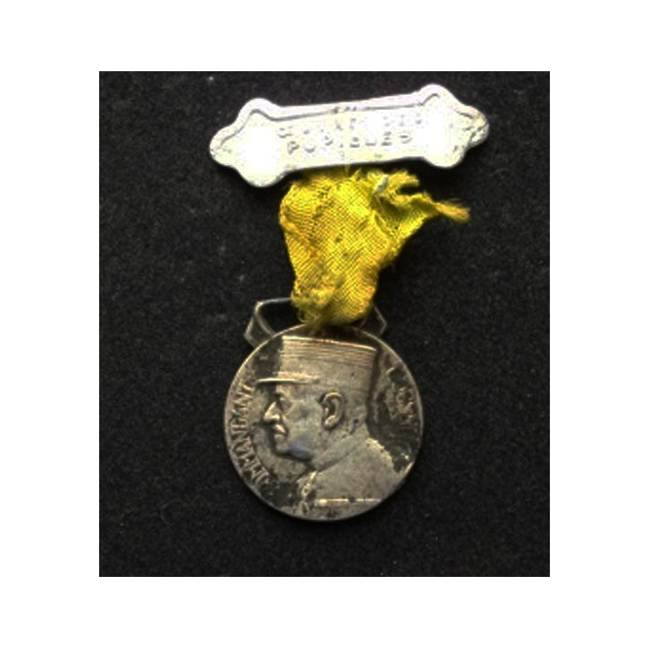 médaille du X° anniversaire de l'oeuvre des pupilles des sapeurs pompiers