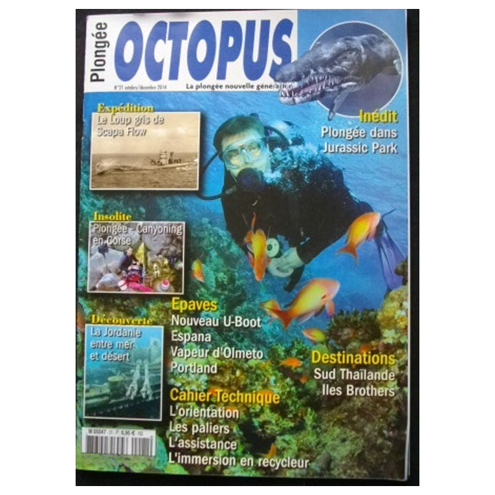 OCTOPUS N°21 Octobre décembre 2014 sur la plongée nouvelle génération
