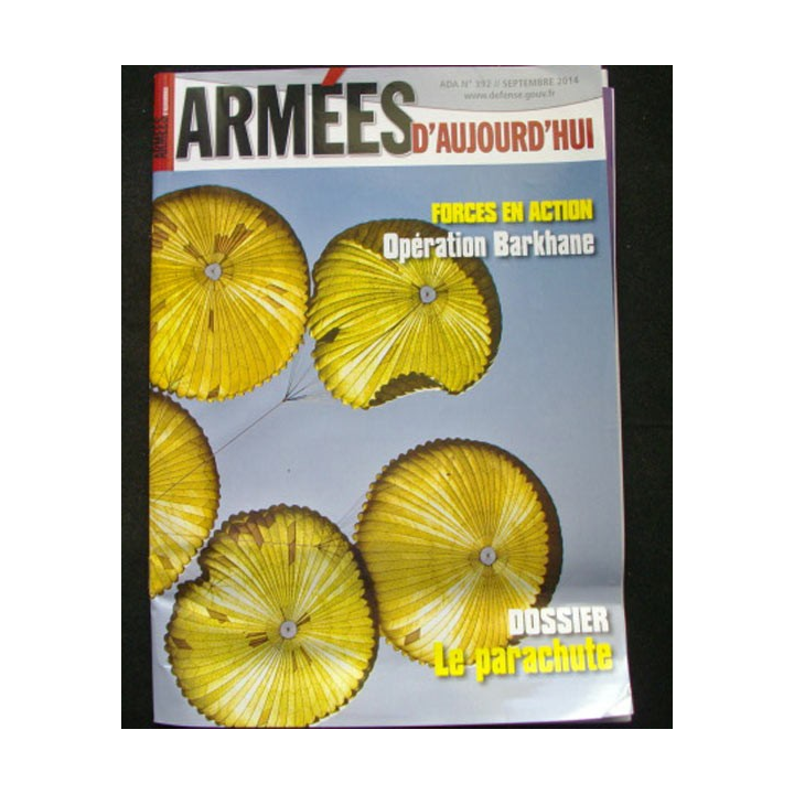 Armées d'aujourd'hui ADA N°392 Septembre 2014
