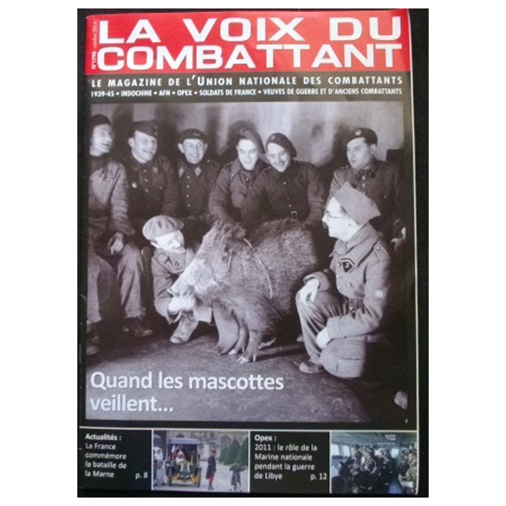 LA VOIX DU COMBATTANT N°1798 octobre 2014 : magazine de l'Union