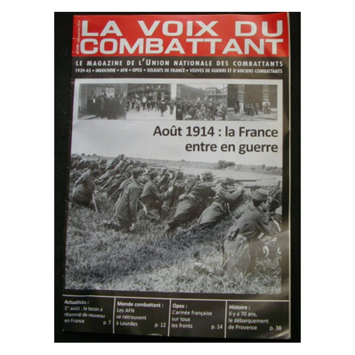 LA VOIX DU COMBATTANT N°1797 août - septembre 2014
