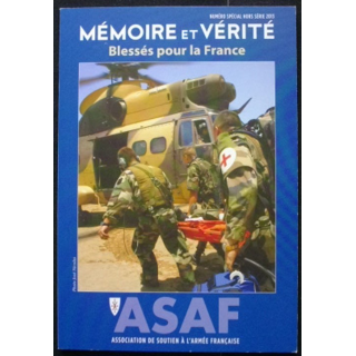 ASAF : bulletin spécial mémoire et vérité blessés pour la France