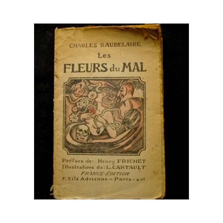 Les fleurs du mal par Charles Baudelaire aux éditions France Editions