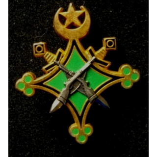 MAURITANIE : insigne général des troupes de l'infanterie mauritanienne