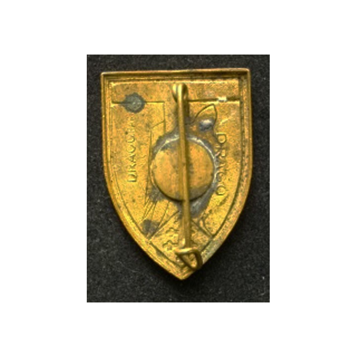 TRANS : insigne des transmissions des Forces Françaises Atlantiques de fabrication Drago