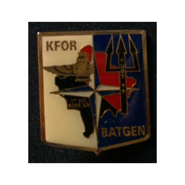 1° détachement du génie de l'air BATGEN d'août 1999 Trident KFOR