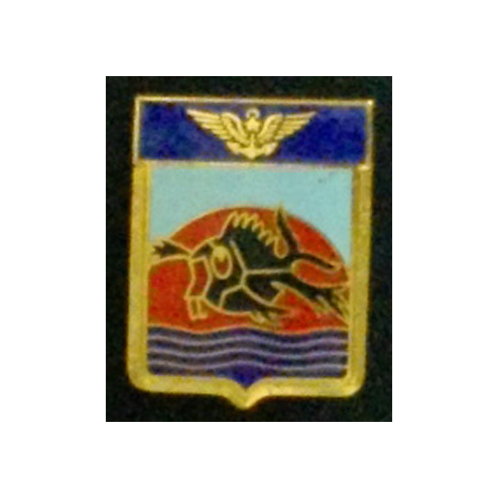 insigne métallique de l'escadrille aéronavale 56 S J.Y Ségalen