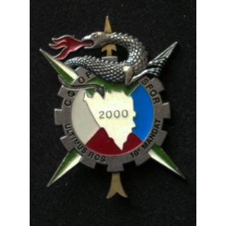 Régiment de commandement et de soutien RCS 10° Mandat SFOR delsart