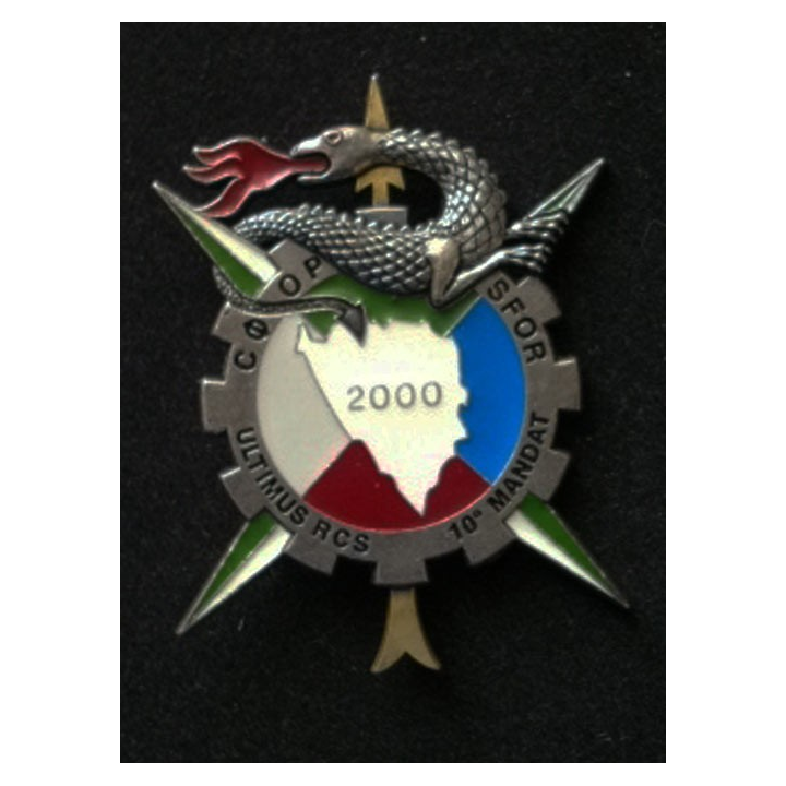 Régiment de commandement et de soutien RCS 10° Mandat SFOR delsart