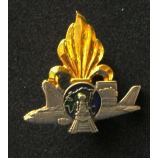 2° REI : insigne du transit au Kosovo équipé par le 2° régiment étranger d'infanterie de fabrication Sheli