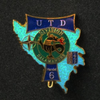 TRANS : Unité de transmission divisionnaire (UTD) 6° M SFOR  Balme