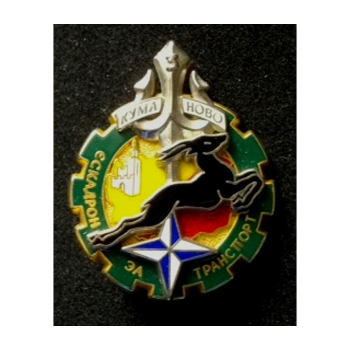503° RT : 3° escadron de transport (ET) du 503° régiment de train trident Kosovo 3° M Boussemart numéroté 91